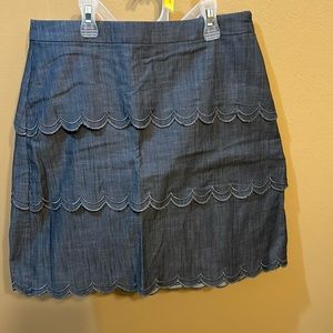 Cute Jean Banana Republic mini skirt